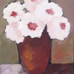 Red Vase