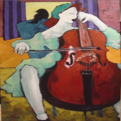 Cello Player #1