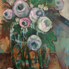 Peonies in the Glass Jar