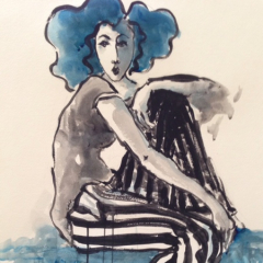 Striped pants