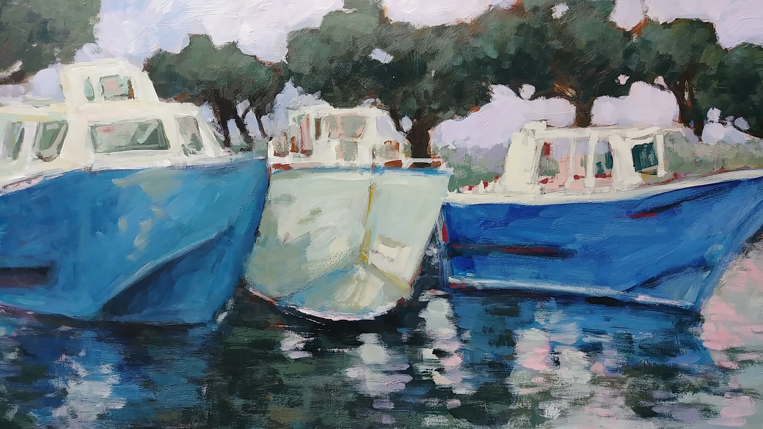 Boats at Cassis #3