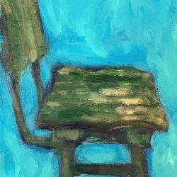 Vintage Green Bar Stool , View No. 3