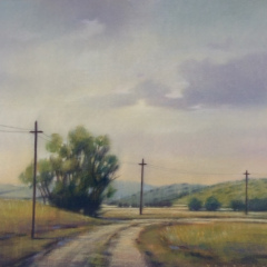 Roads and Telephone Poles